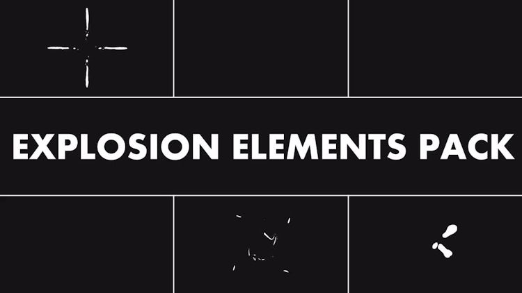 Explosion Elements Pack - Stock Motion Graphics | Motion Array