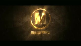Gold Metal Logo: After Effects Templates