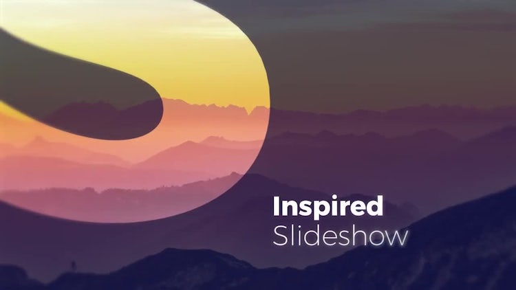 Inspired Slideshow: Premiere Pro Templates