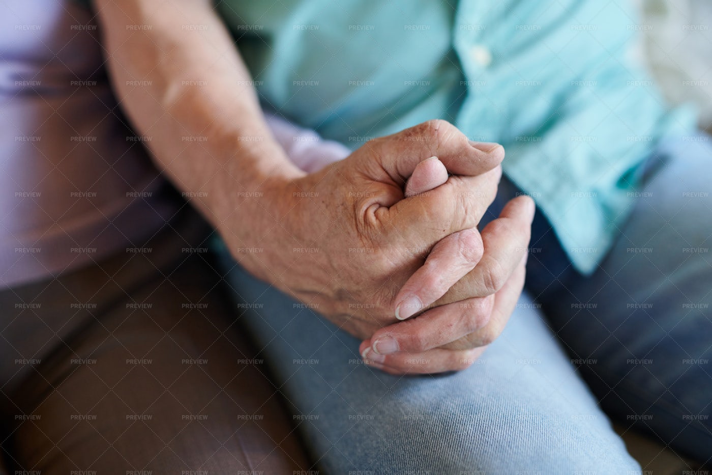 Hands Of Seniors: Stock Photos