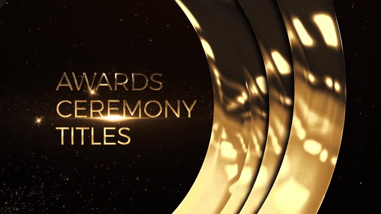 Awards Ceremony Titles After Effects Templates Motion Array