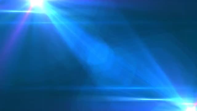 Double Blue Flare Transition: Stock Motion Graphics