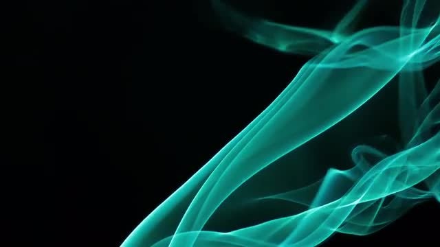 Aqua Velvet Smoke: Stock Video