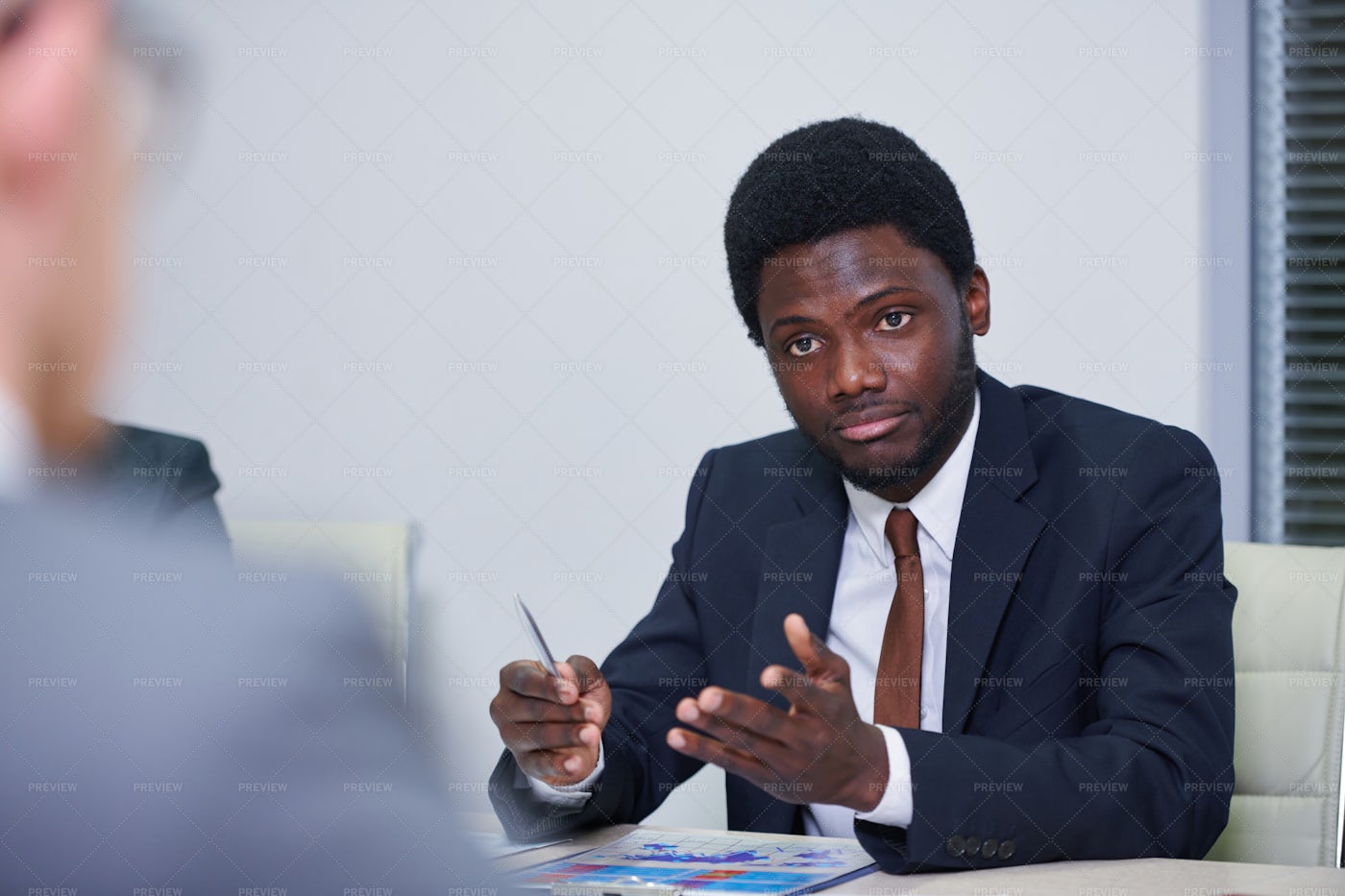 Young African Economist In...: Stock Photos
