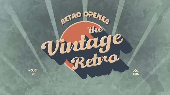 Retro Vintage Opener