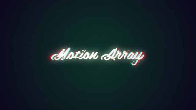 Glitch Logo: After Effects Templates