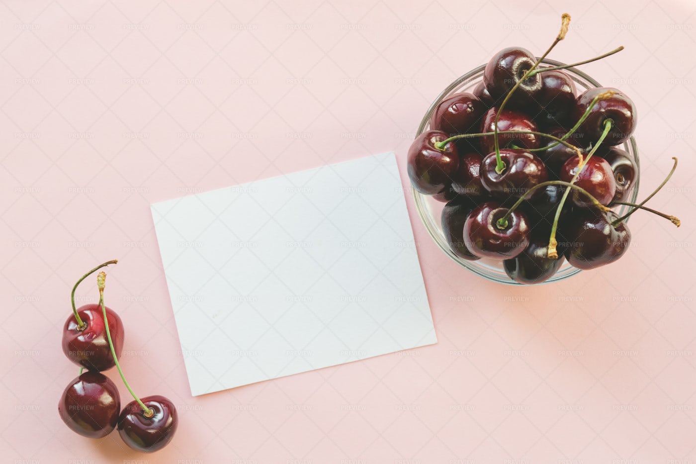 Cherries For Snacking: Stock Photos
