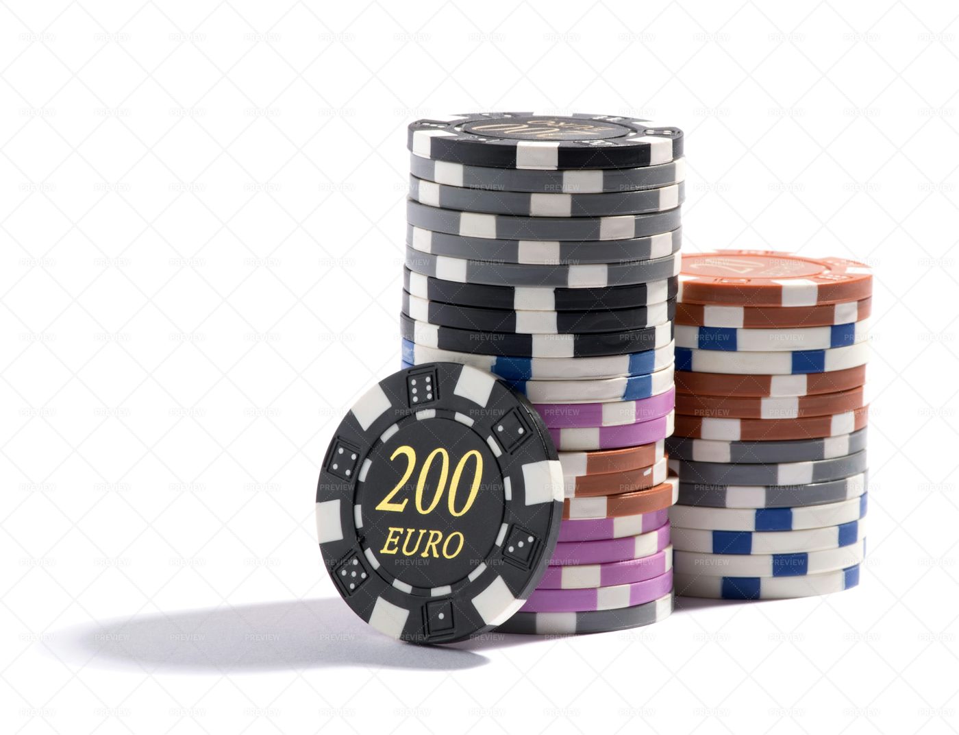 Stack Of Casino Chips - Stock Photos | Motion Array