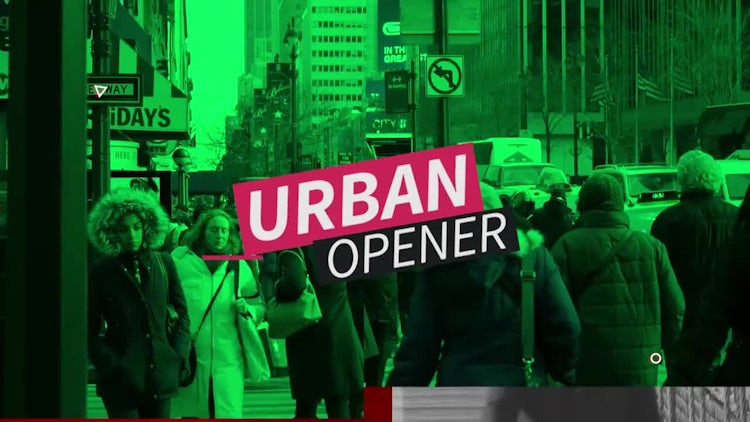 Urban Opener: Premiere Pro Templates