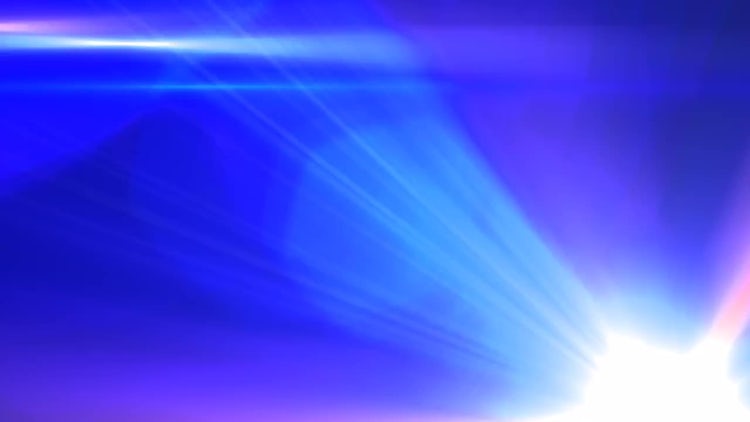 Big Blue Flare Transition: Stock Motion Graphics