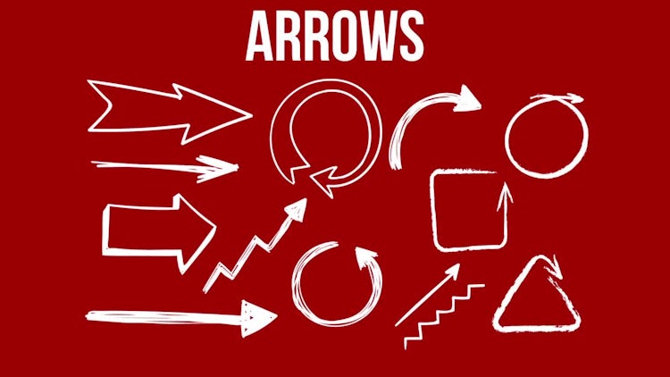 48 Hand Drawn Elements: Stock Motion Graphics