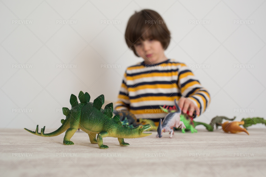 dinosaurs playing