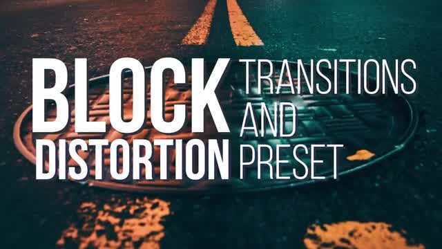 Block Transitions and Presets: Premiere Pro Presets