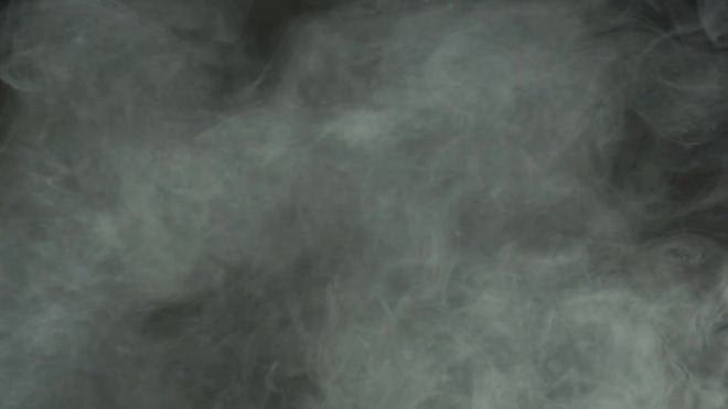 Fumes On Black Background