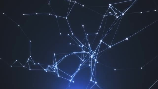 Space Plexus Background: Stock Motion Graphics