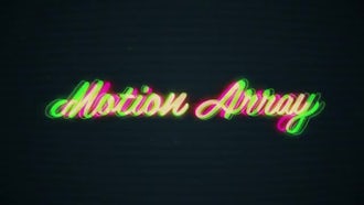 Glitch Tension Logo: After Effects Templates