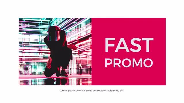 Fast Promo: Premiere Pro Templates