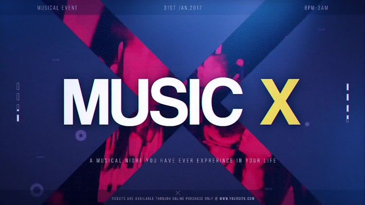 Music X: After Effects Templates