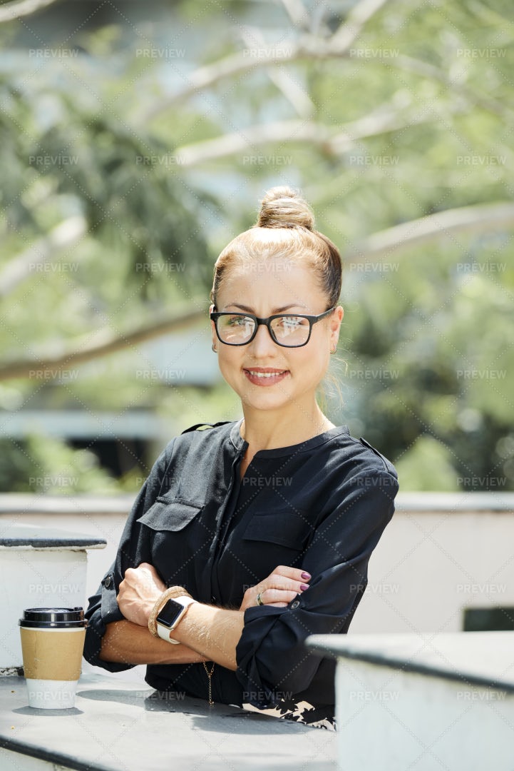 Confident Female Entrepreneur: Stock Photos