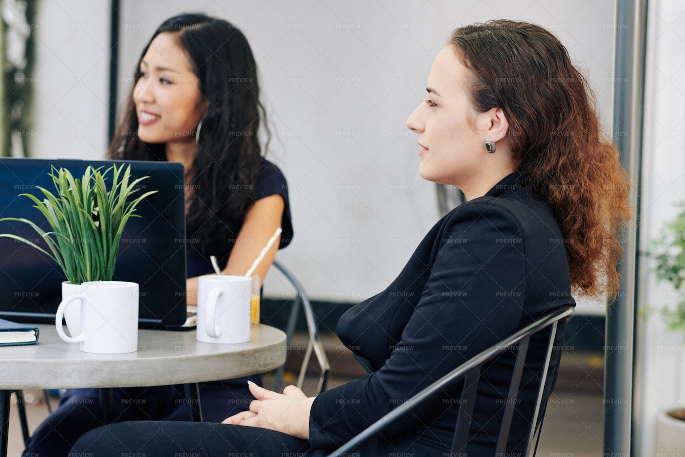 Female Entrepreneur Attending Business: Stock Photos