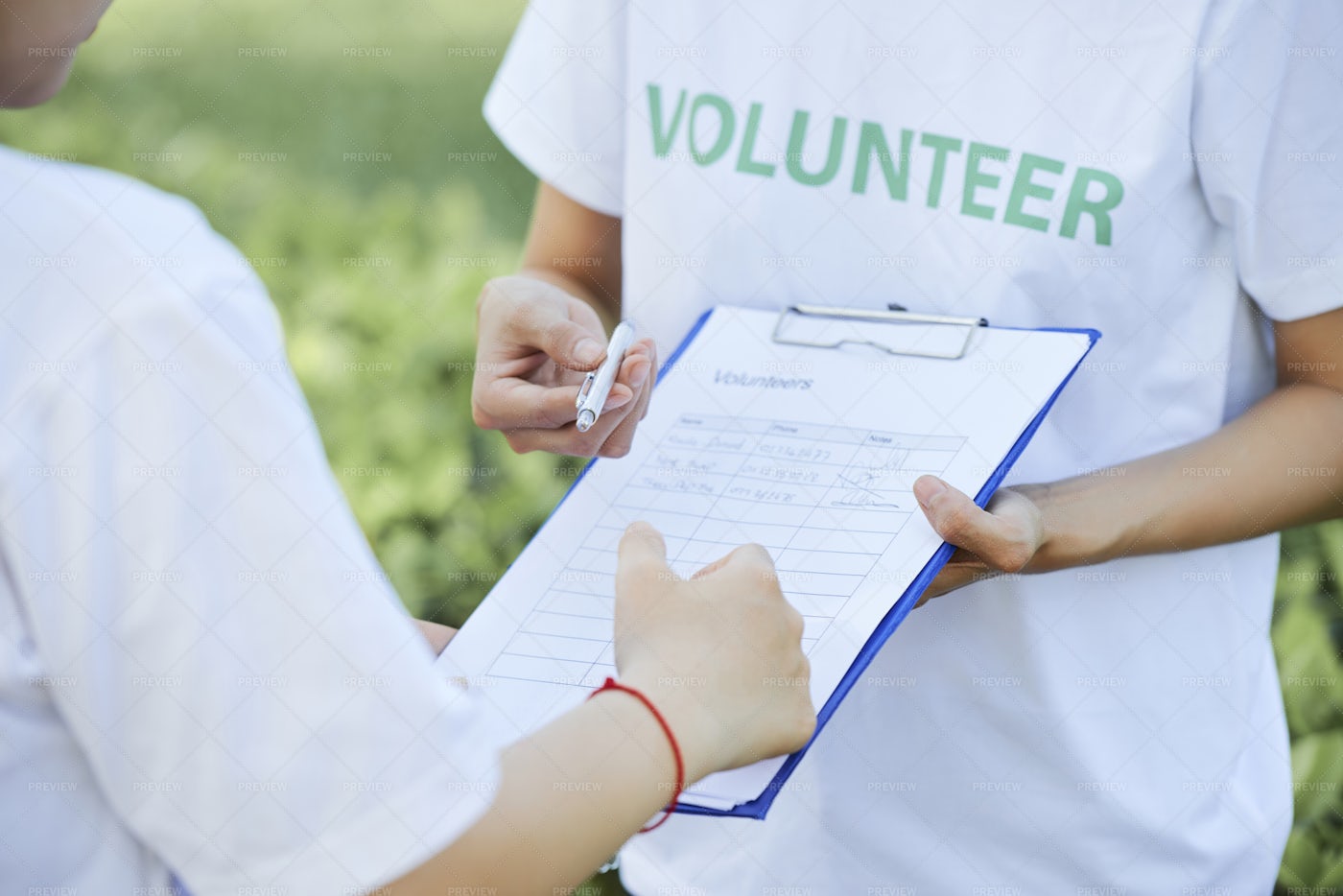 Join The Volunteer Club: Stock Photos