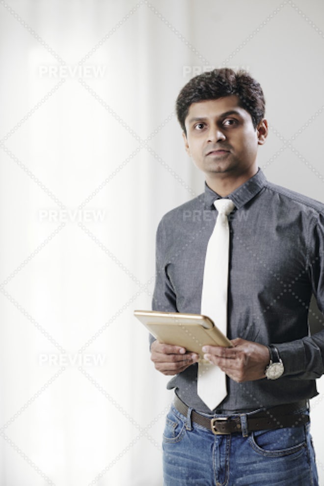 Confident Indian man Stock Photo by ©szefei 11188774