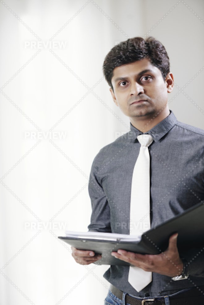 Confident Indian man Stock Photo by ©szefei 11188774