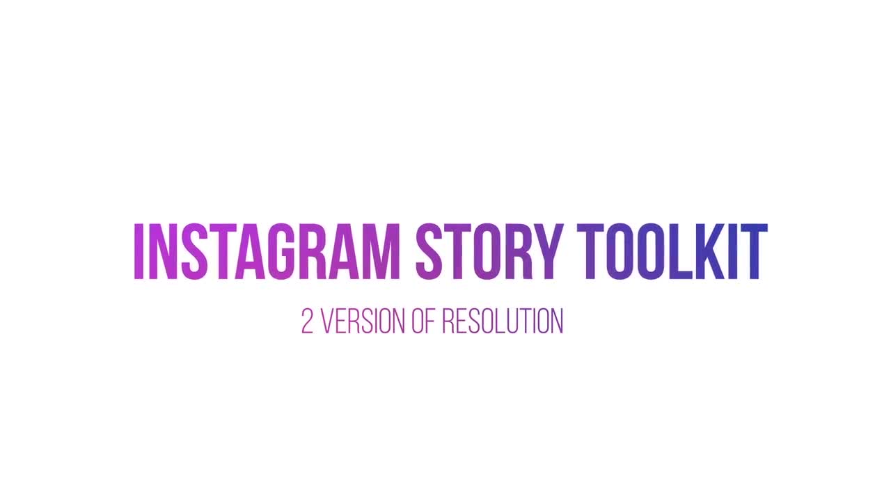 Instagram Story Toolkit After Effects Templates Motion Array