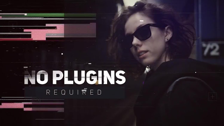 Digital Glitch Opener: Premiere Pro Templates