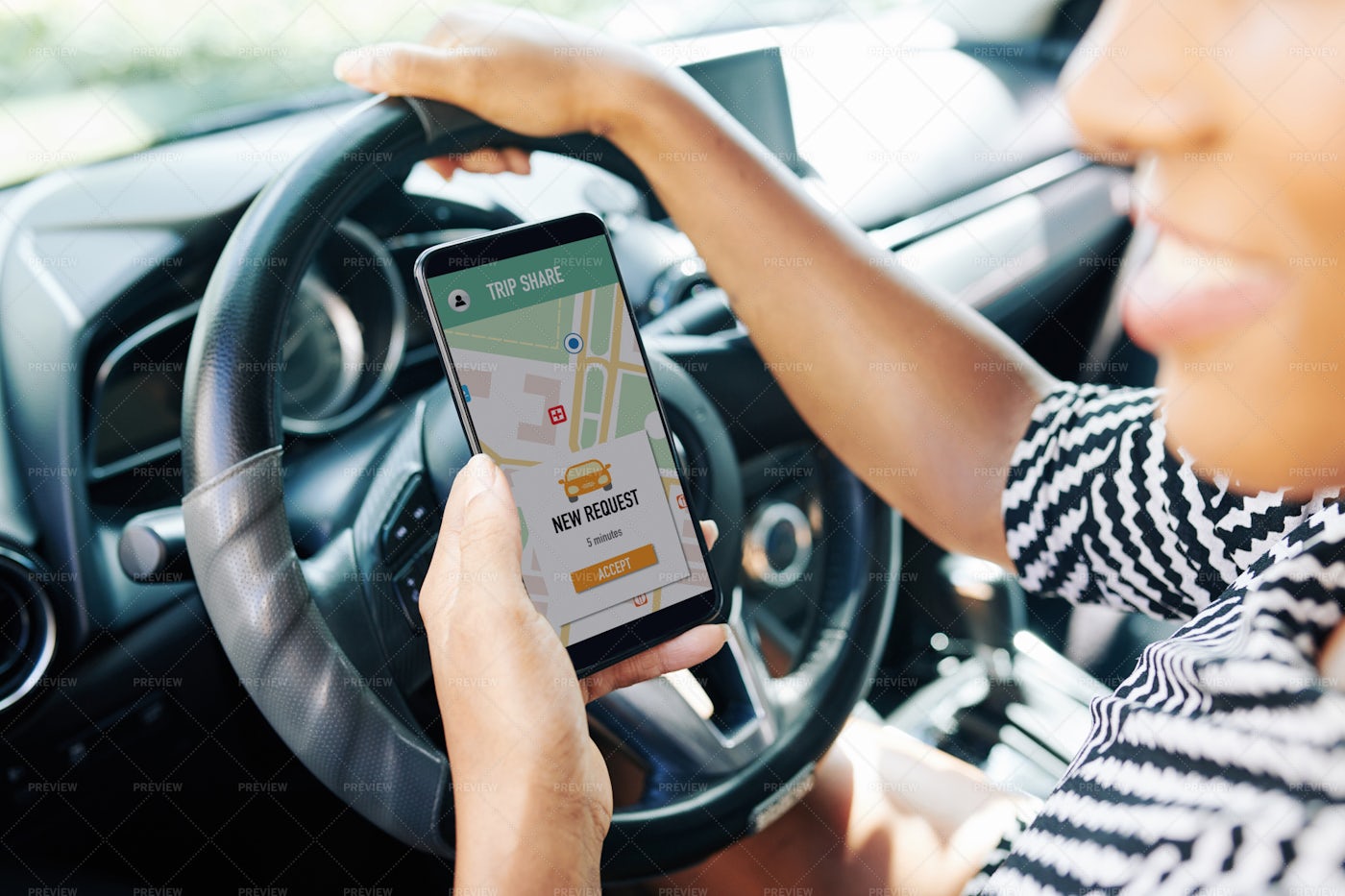 Driver Looking For Companions: Stock Photos