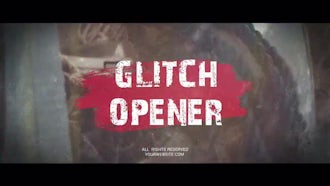 Vintage Glitch Promo: After Effects Templates