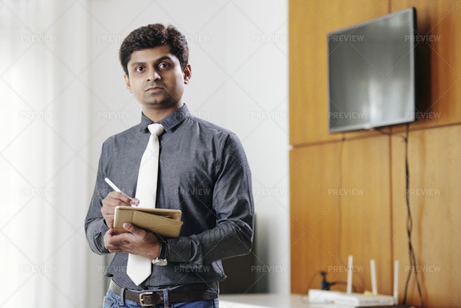 Confident Indian man Stock Photo by ©szefei 11188774