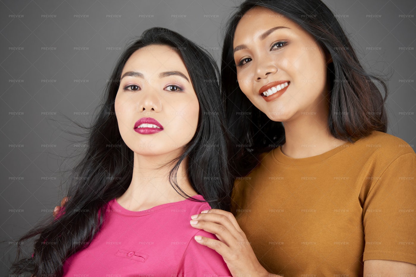 Asian Women Portrait: Stock Photos