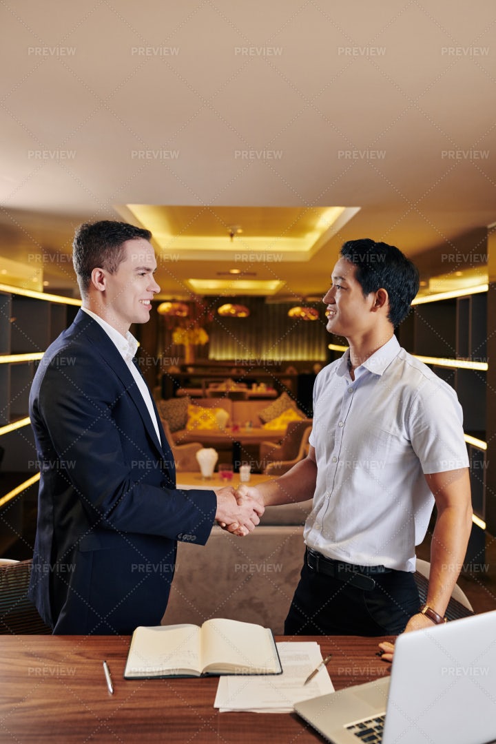 Business Partners Shaking Hands: Stock Photos