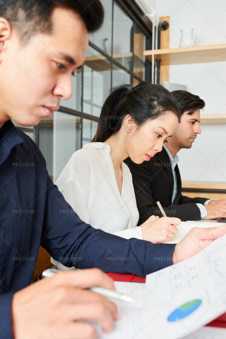 Work Day At Office: Stock Photos