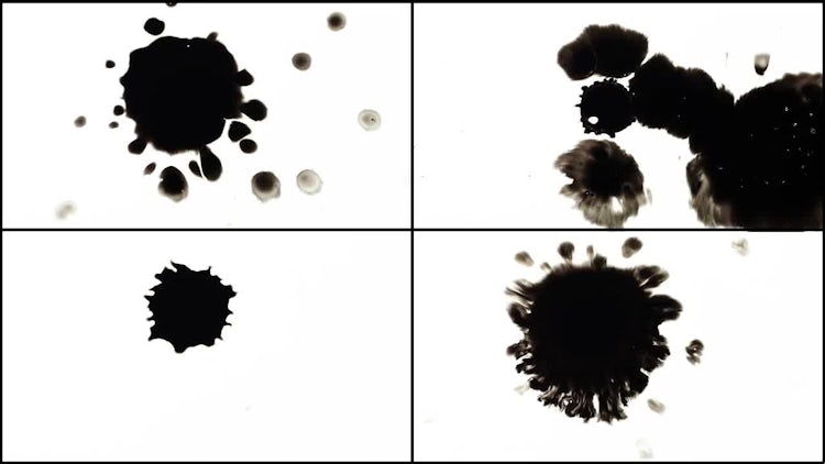 Ink Bleeds Pack: Stock Video