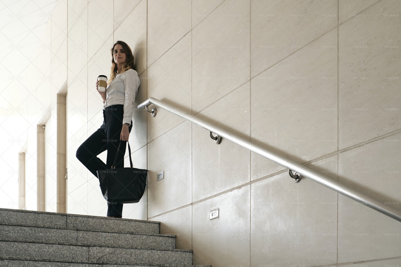 Positive Business Lady: Stock Photos
