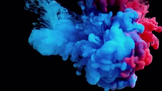 Paint In Water: Stock Video
