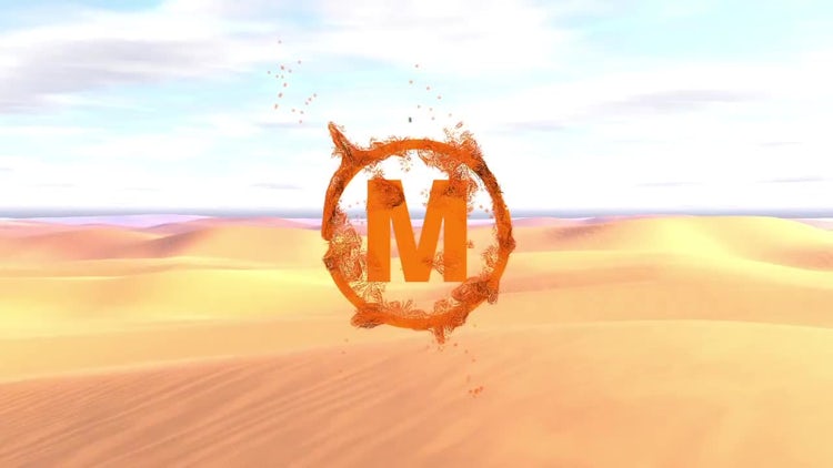 Sand Logo: After Effects Templates