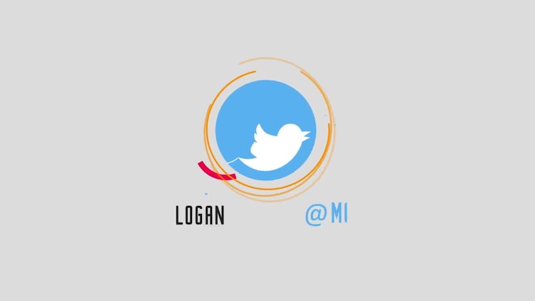 3 Social Media Logo Reveal v1: After Effects Templates