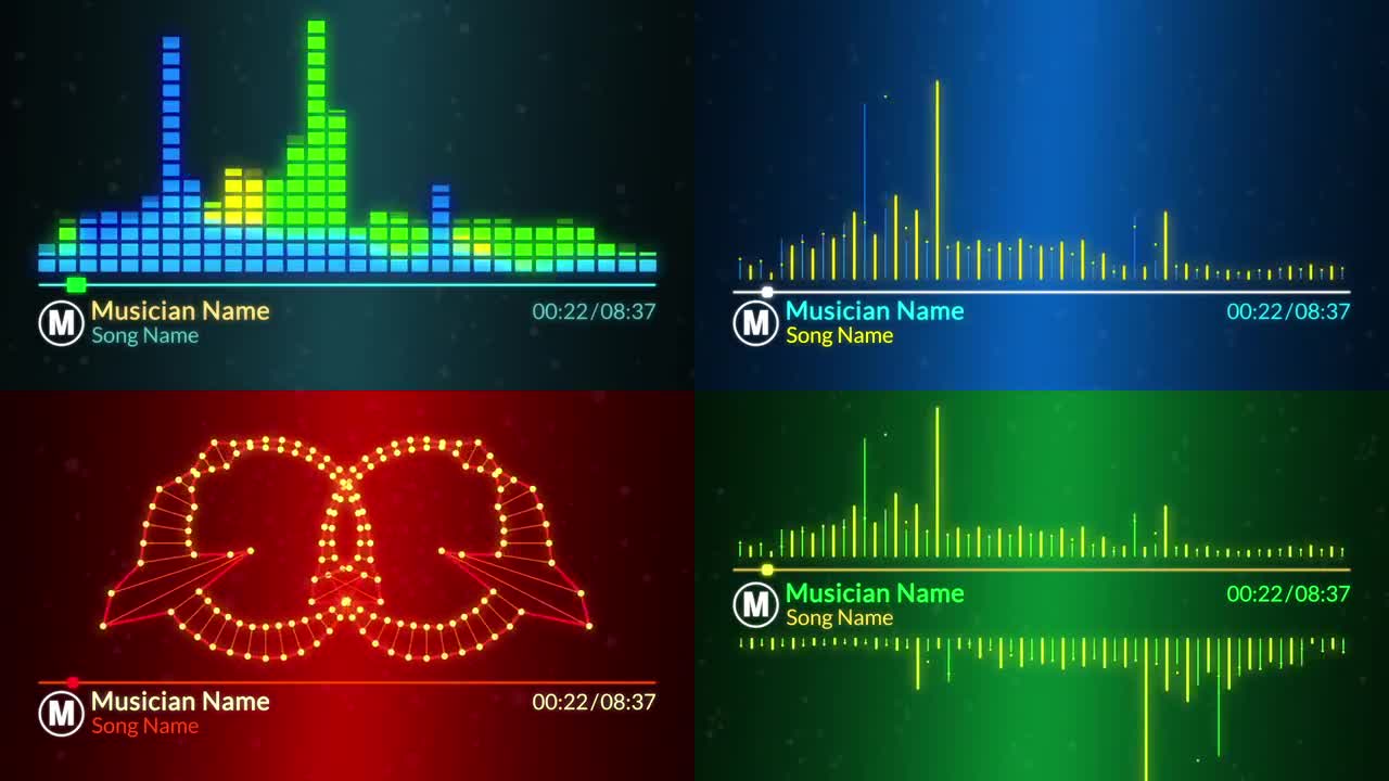 adobe after effects music visualizer download