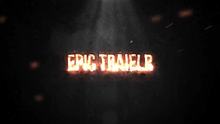 Trailer Fire Fast: After Effects Templates