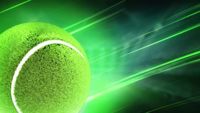 Tennis Background: Stock Motion Graphics