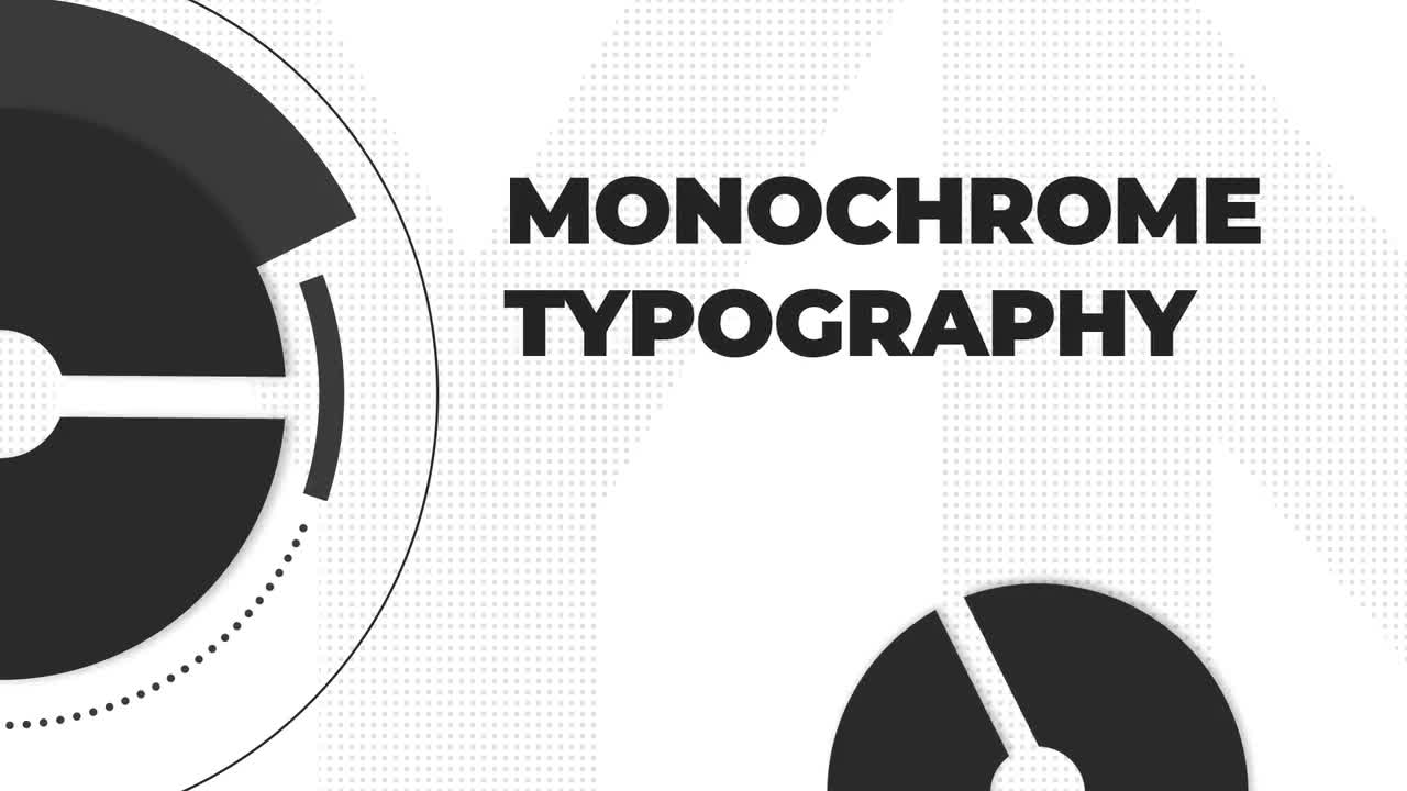 Download Monochrome Typography Opener - After Effects Templates ...