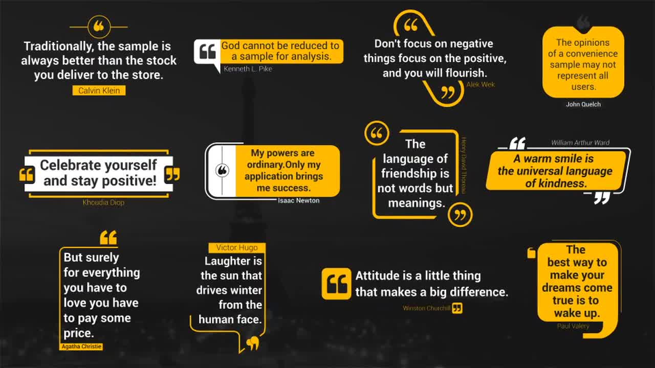 Modern Quotes Titles Motion Graphics Templates Motion Array