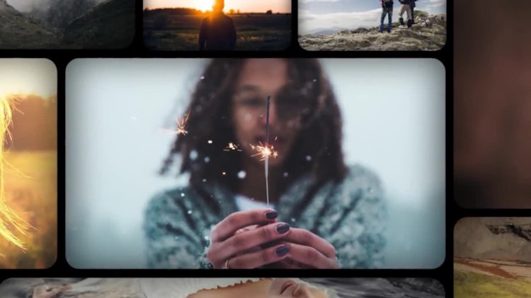 Gallery Wall Slideshow: After Effects Templates