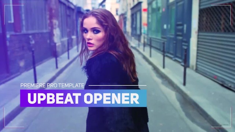 Upbeat Opener: Premiere Pro Templates