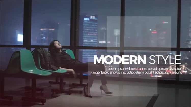 Modern Upbeat Slideshow: Premiere Pro Templates