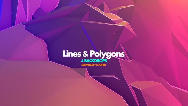 Lines & Polygon Pack V.1: Stock Motion Graphics
