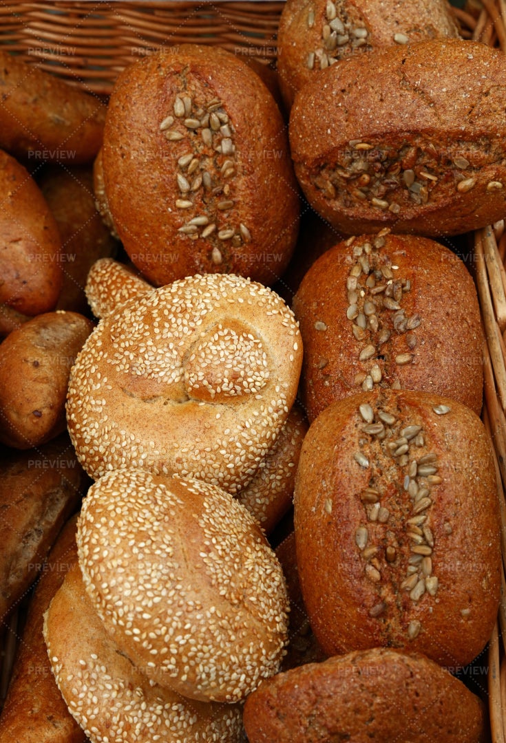 Assorted Fresh Bread: Stock Photos